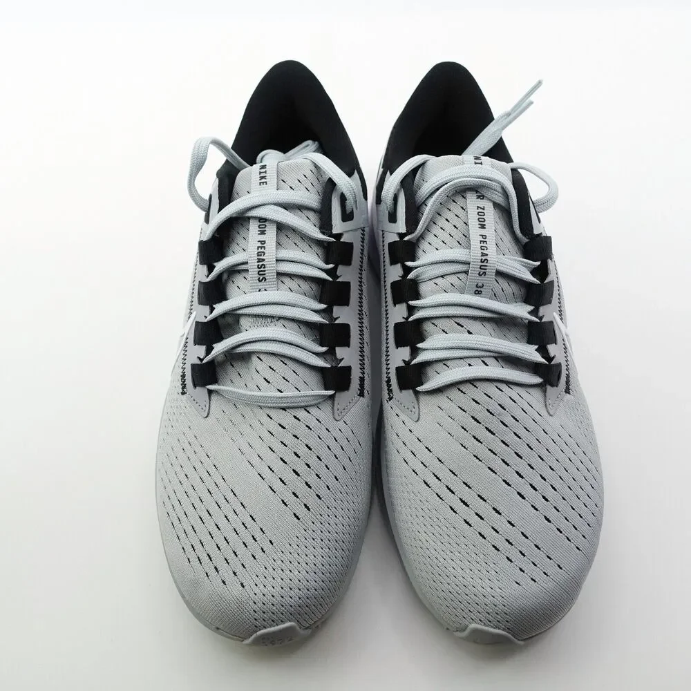 Nike Air Zoom Pegasus 38 Raiders Silver Grey Shoes Mens Size 7.5 DJ0848-001 - Picture 6 of 12